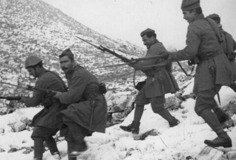 greek soldiers in the second world